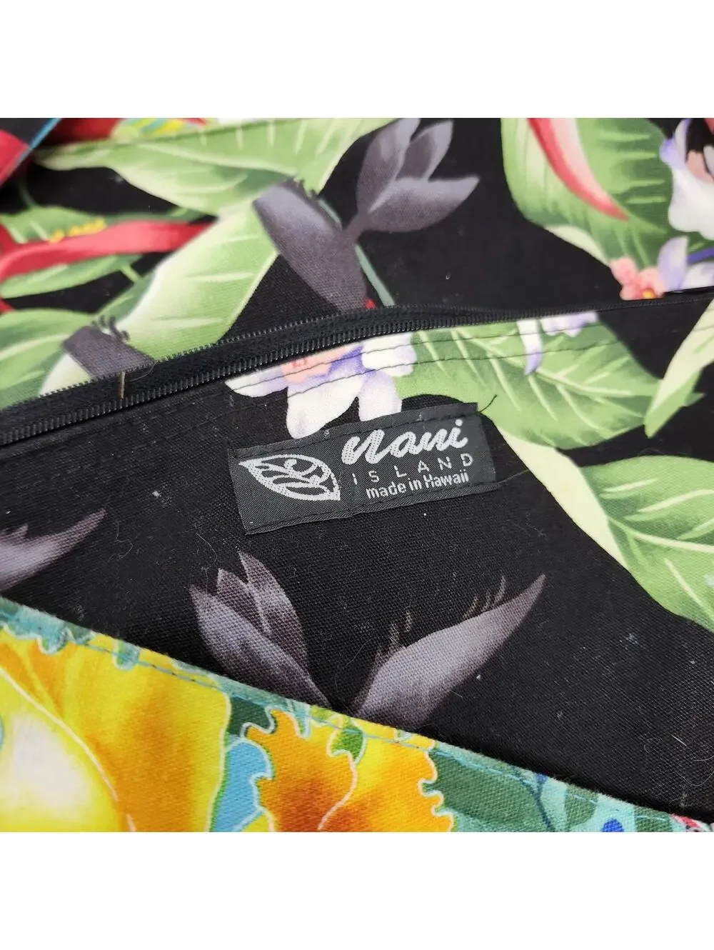 Nani Island Hawaii Tropical Floral Tote Bag Reversible Shoulder Bag